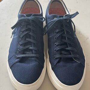 Women’s Ted Baker Navy Canvas Sneakers